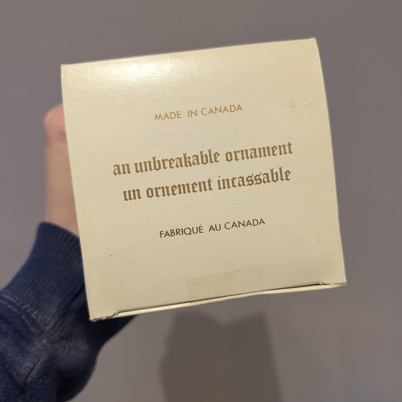 Vintage Alderbrook 1991 Christmas Ornament In Box Wirh Deer Scene - Picture 6 of 6